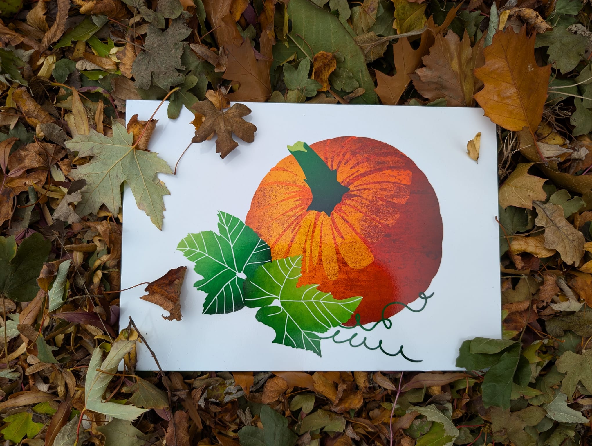 Valley Railway Autumn Trail Pumpkin Image